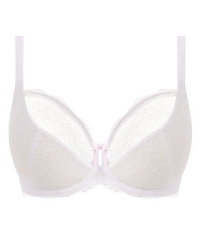 Freya Fancies Underwire Plunge Bra - White Bras