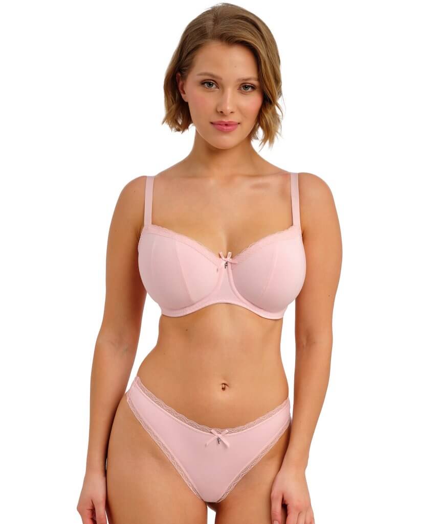 Freya Flirt Underwired Padded Half Cup Bra - Pink Frost