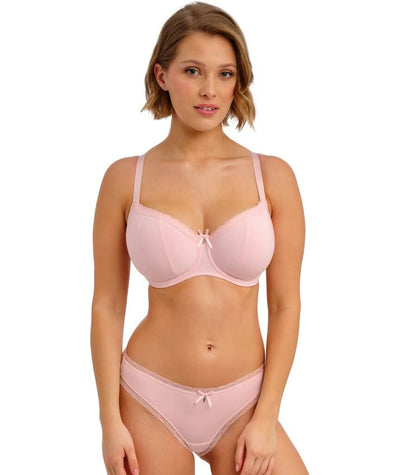 Freya Flirt Underwired Padded Half Cup Bra - Pink Frost