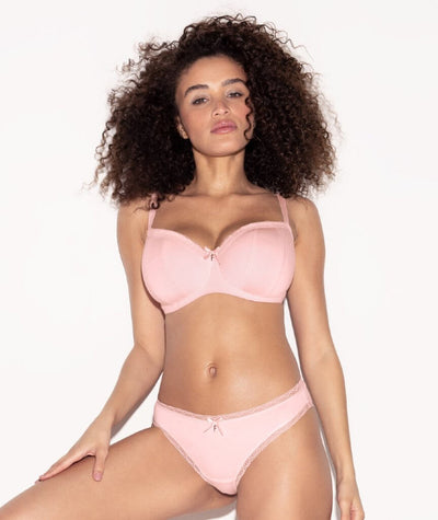Freya Flirt Underwired Padded Half Cup Bra - Pink Frost