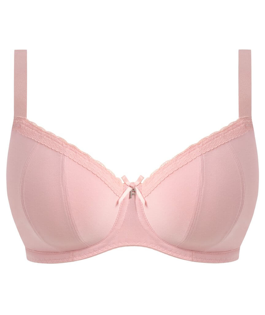 Freya Flirt Underwired Padded Half Cup Bra - Pink Frost