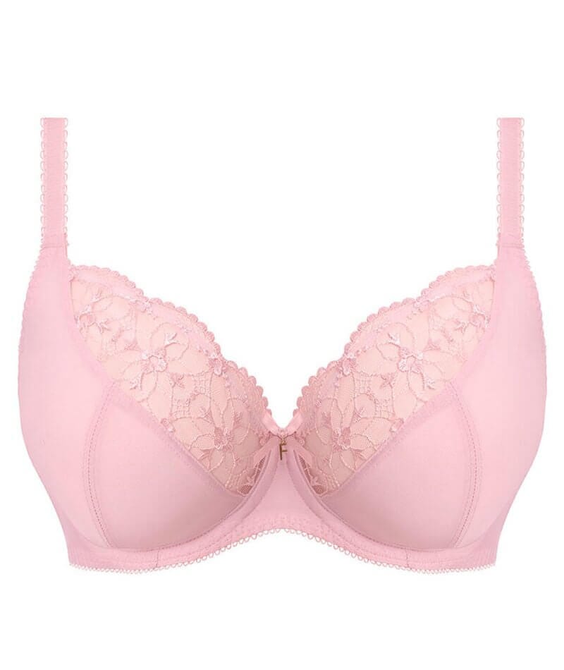 Freya Hallie Underwire Plunge Bra - Pink Champagne Bras