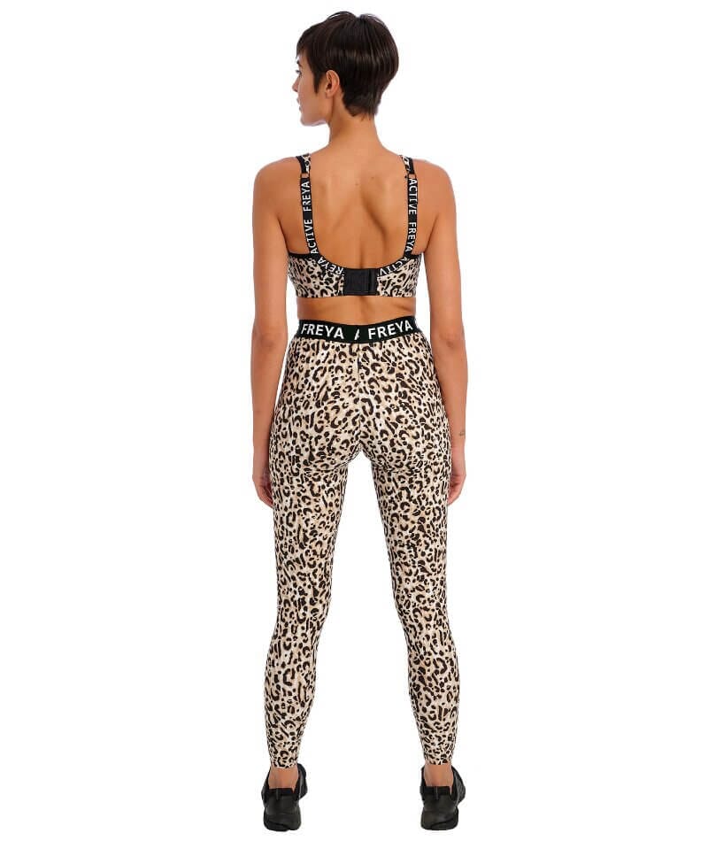 Freya Active High-Octane Underwired Sports Bra - Pure Leopard Bras