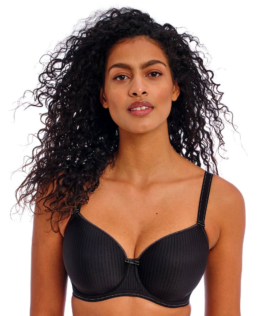 Freya Idol Underwired Moulded Balcony Bra - Black