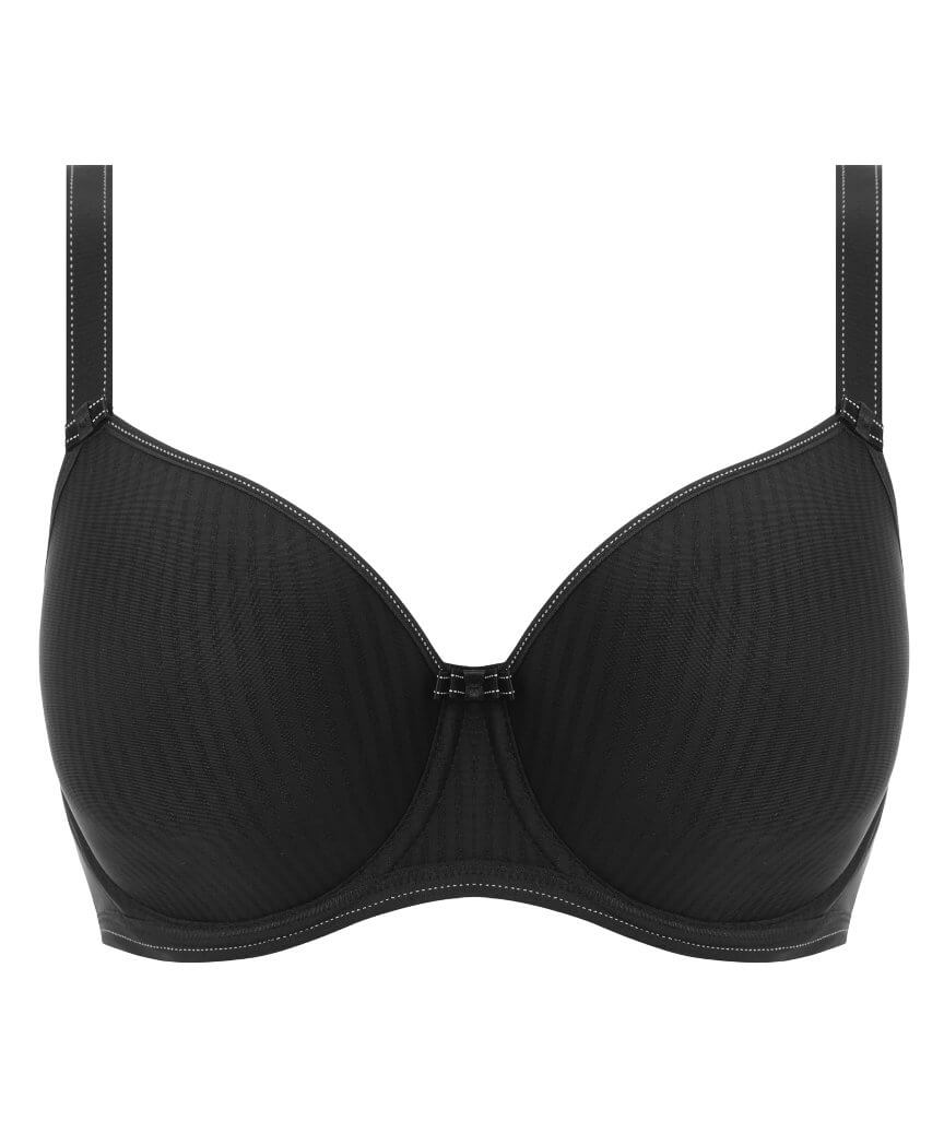 Freya Idol Underwired Moulded Balcony Bra - Black