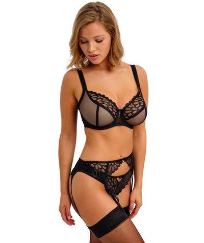 Freya Loveland Underwire Plunge Bra - Bombshell Black