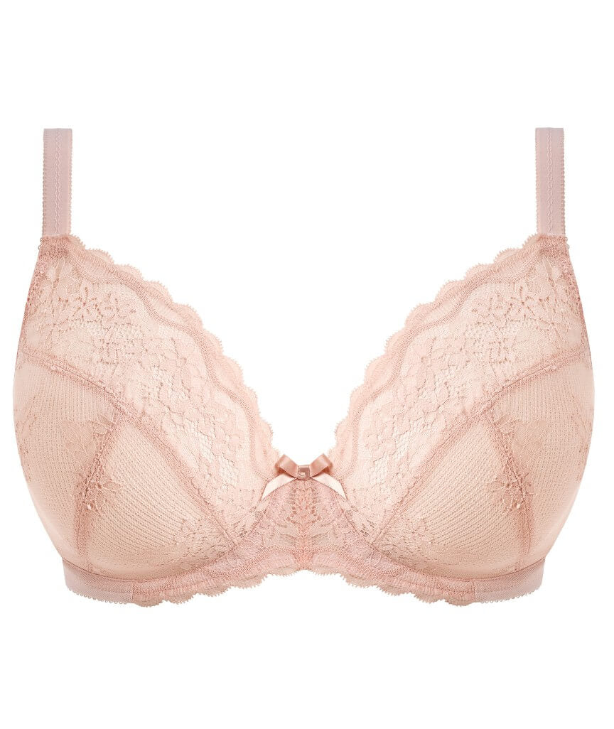 Freya Quinn Underwire Plunge Bra - Cameo