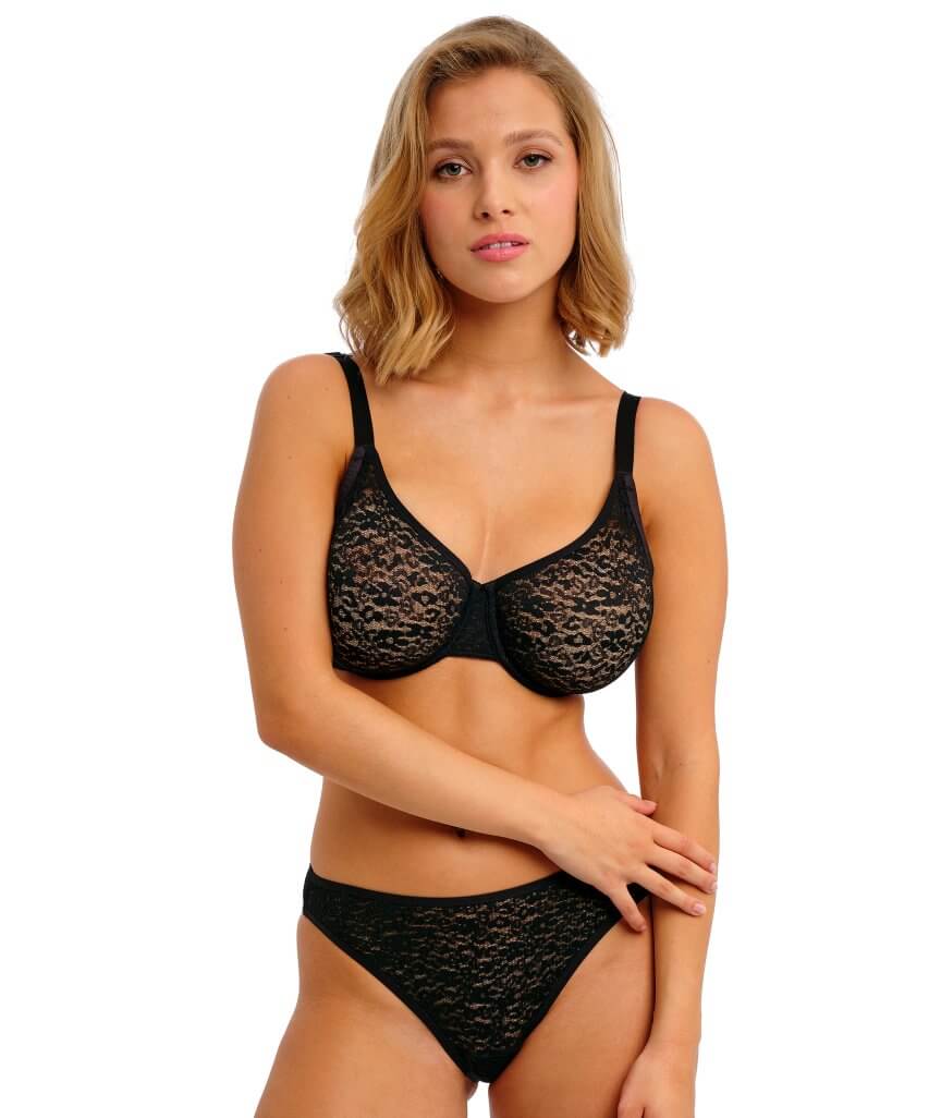 Freya Serenne Underwire Moulded Non-Padded Bra - Black