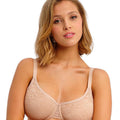 Freya Serenne Underwire Moulded Non-Padded Bra - Natural Beige