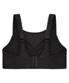 Glamorise Custom Control Wire-Free Sports Bra - Solid Black Bras