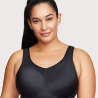 Glamorise High Impact Underwire Sports Bra - Black