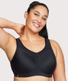 Glamorise High Impact Underwire Sports Bra - Black Bras