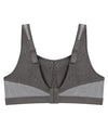 Glamorise High Impact Underwire Sports Bra - Grey Bras