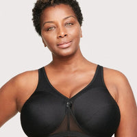 Glamorise MagicLift Active Wire-free Support Bra - Black