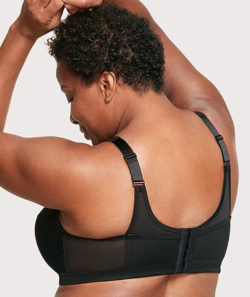 Glamorise MagicLift Active Wire-free Support Bra - Black