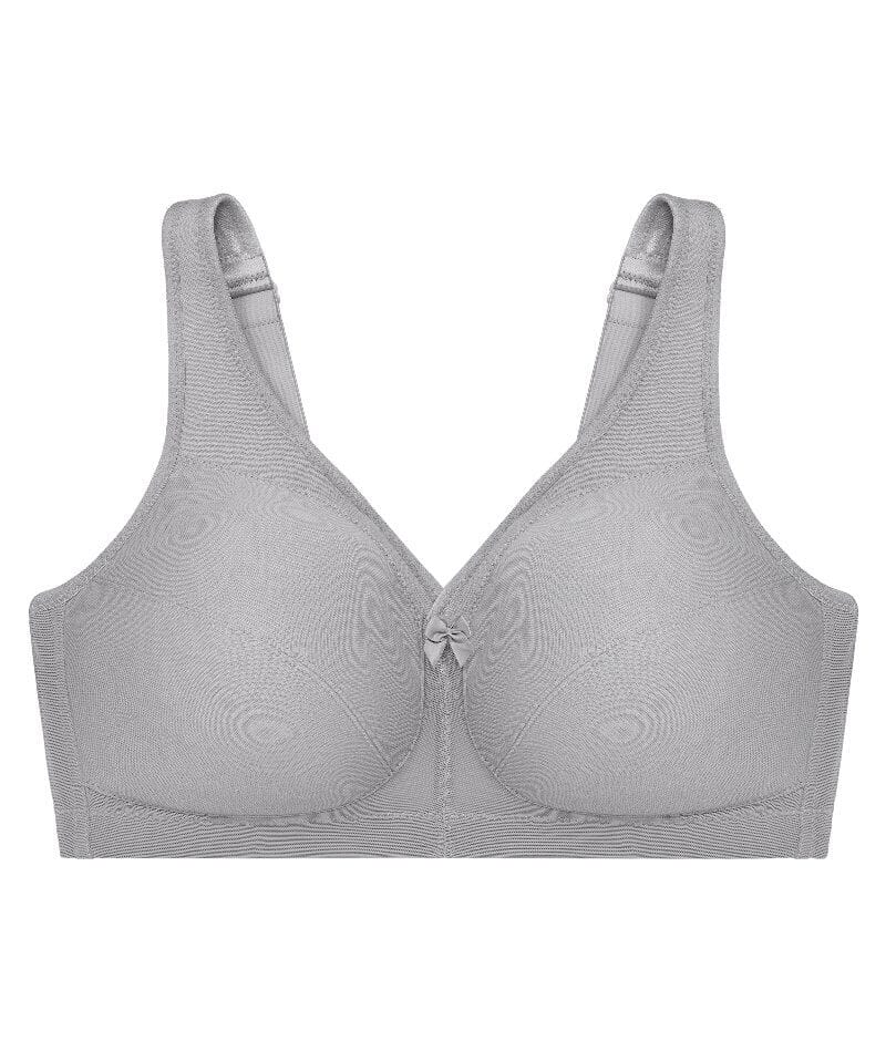 Glamorise Magiclift Active Support Wire-Free Bra - Gray Heather Bras