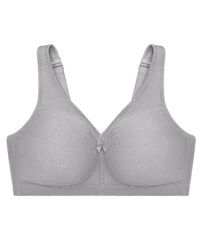 Glamorise Magiclift Active Support Wire-Free Bra - Gray Heather Bras