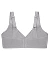 Glamorise Magiclift Active Support Wire-Free Bra - Gray Heather Bras
