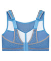 Glamorise No-Bounce Camisole Elite Wire-Free Sports Bra - Light Denim Bras