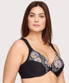 Glamorise WonderWire Front-Closure Bra - Floral Print Bras