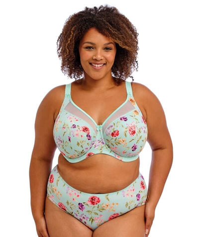 Goddess Kayla Underwired Banded Bra - Blue Haze Bras