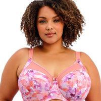 Goddess Kayla Underwired Banded Bra - Coral Petal
