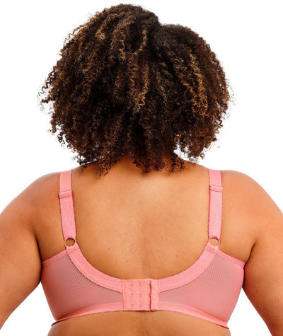 Goddess Kayla Underwired Banded Bra - Coral Petal