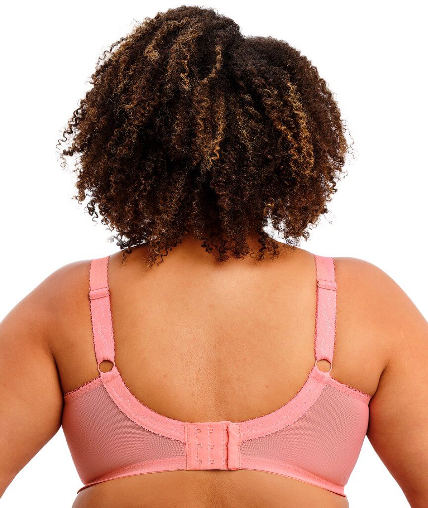 Goddess Kayla Underwired Banded Bra - Coral Petal
