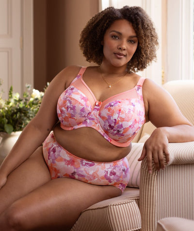 Goddess Kayla Brief - Coral Petal