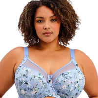 Goddess Kayla Underwired Banded Bra - Cornflower
