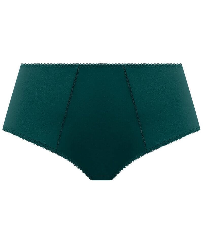 Goddess Keira Full Brief - Deep Teal Knickers