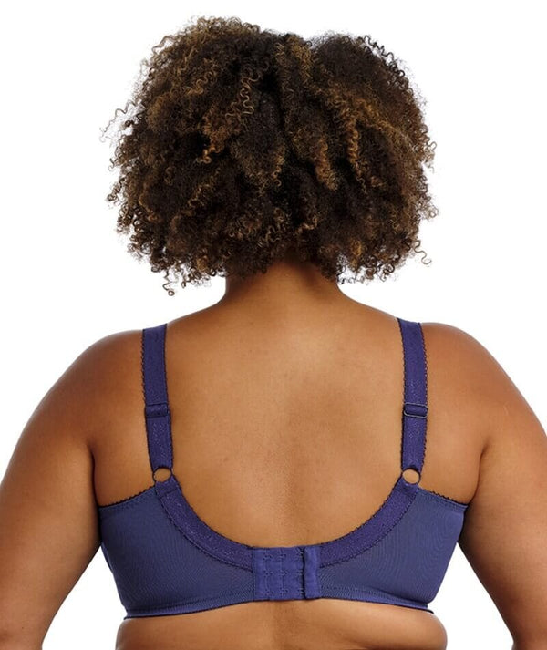 Goddess Keira Underwired Banded Bra - Ink - Curvy Bras