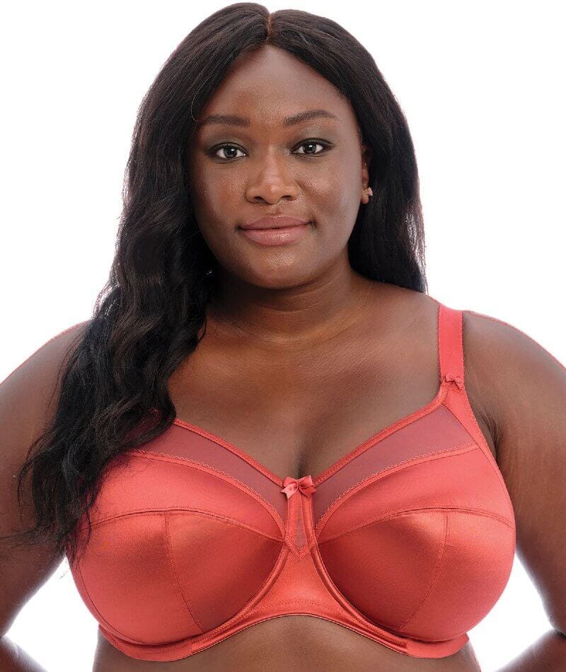 Goddess Keira Underwired Banded Bra - Mineral Red