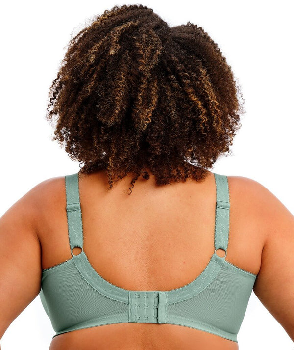 Goddess Keira Underwired Banded Bra - Seafoam - Curvy Bras