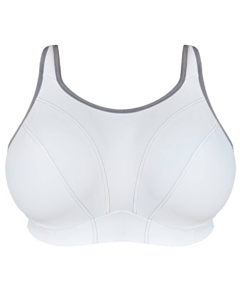 Goddess Wirefree Sports Bra - GD6913 - Pewter