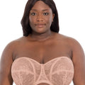 Goddess Verity Underwired Strapless Bra - Fawn