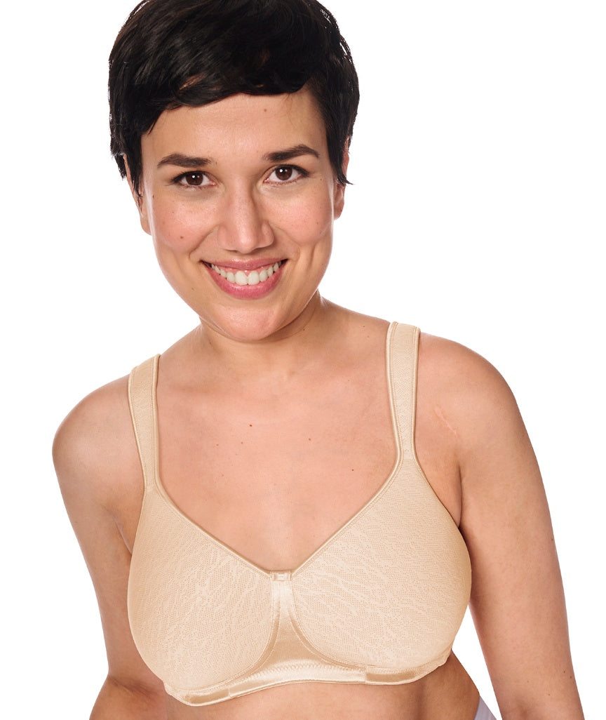 Amoena Lissa Padded Wire-Free Bra - Blush