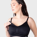 Hotmilk My Necessity Seamless DD-G Cup Maternity & Nursing Wire-Free Bra - Black