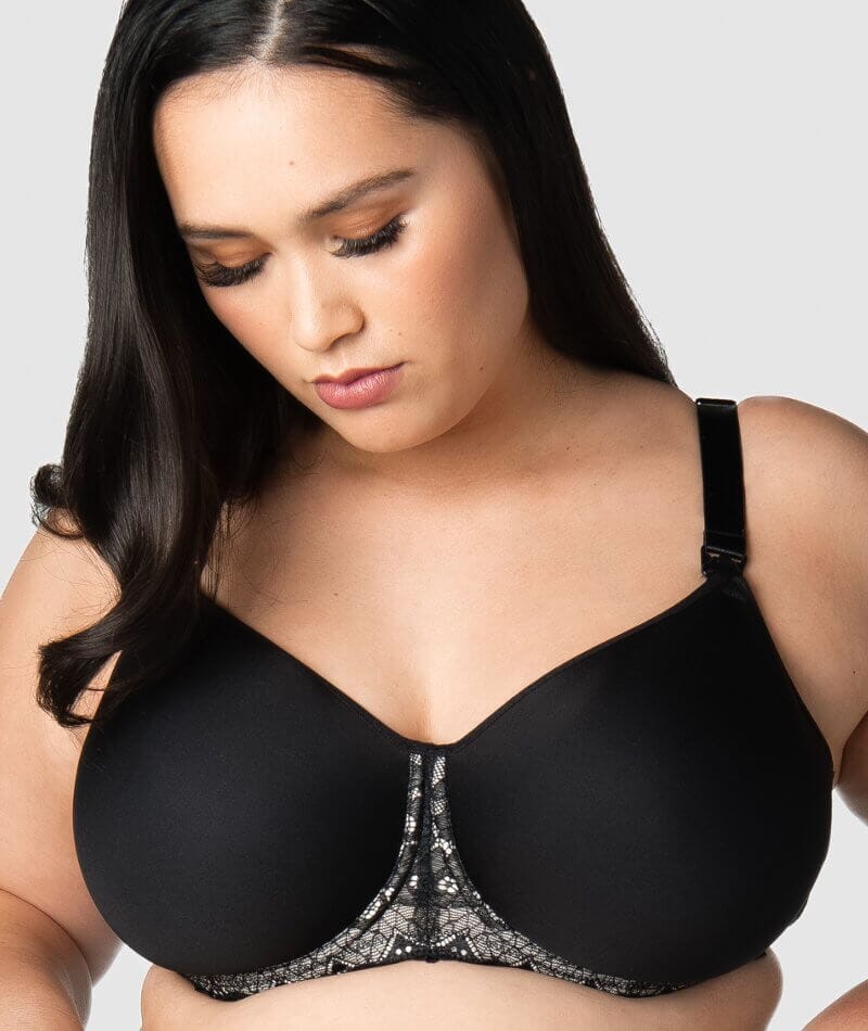 Hotmilk Obsession Maternity & Nursing Bra - Black - Curvy Bras