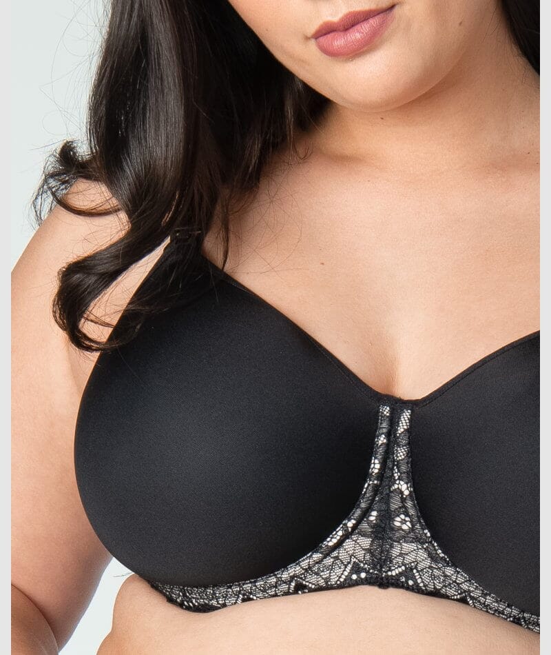 Hotmilk Obsession Maternity & Nursing Bra - Black - Curvy Bras