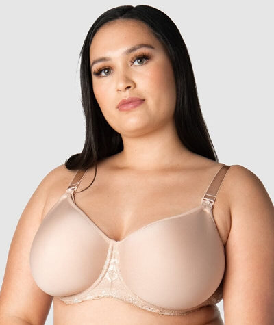 Full Coverage Underwire Maternity And Nursing Bra - Nude, 40DDD |  Motherhood Maternity