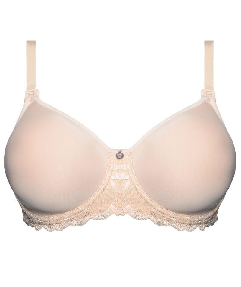 Deevaz Combo Of 2 Soft Spacer Cup Full Coverage Bra In Nude & Black Colour.