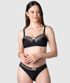 Hotmilk Show Off Wire-free Nursing & Maternity Bra - Black Bras