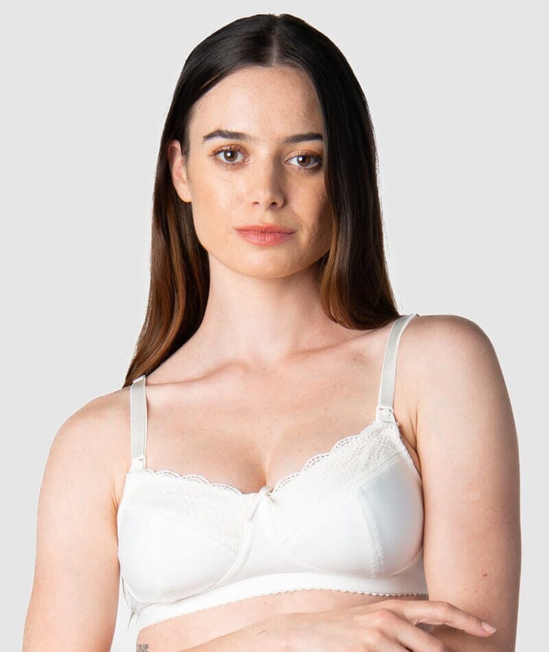 Be You, Pack Black/White/Nude Lace Trim Comfort Bra, Black/White/Nud