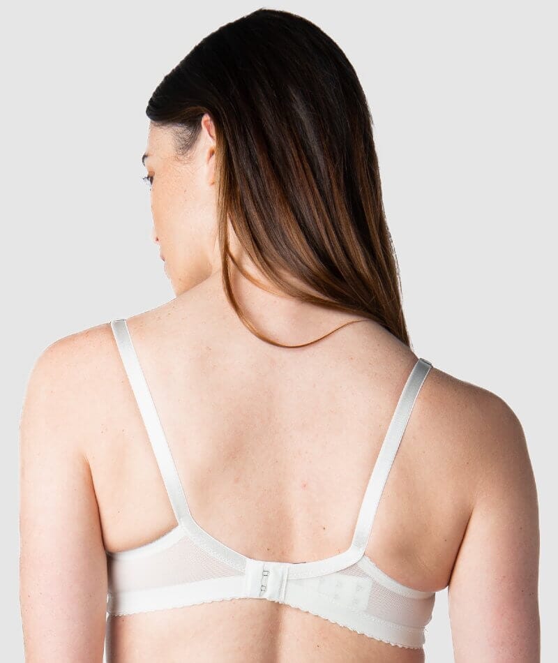 Hotmilk Show Off Wire-free Nursing & Maternity Bra - Ivory - Curvy