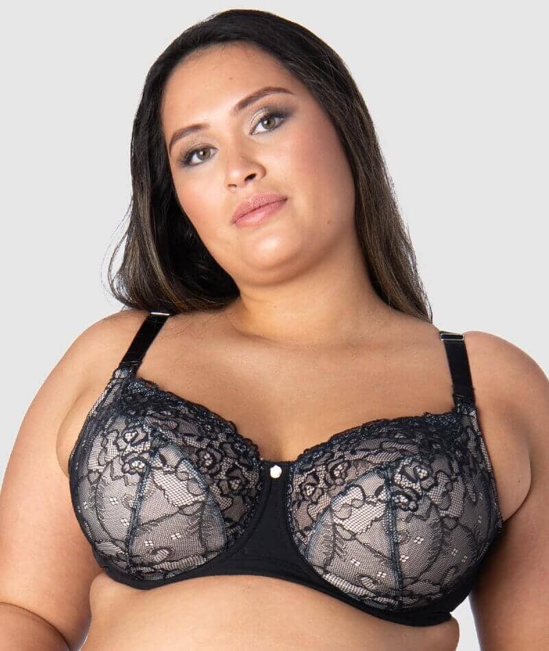 Hotmilk Temptation Maternity & Nursing Bra - Black - Curvy Bras