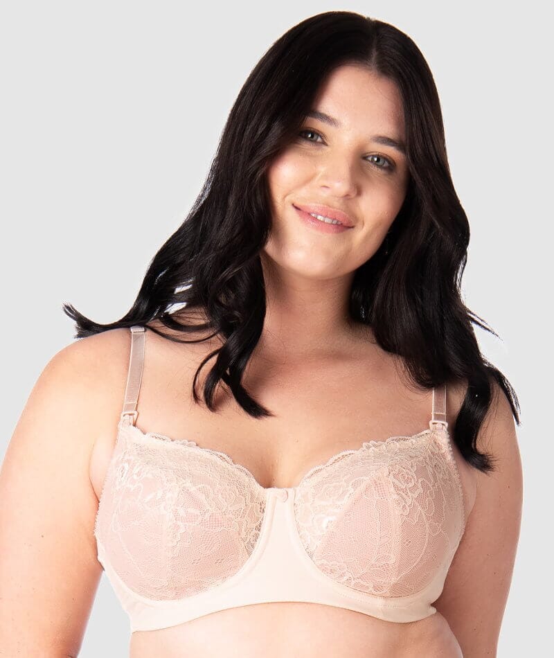 Hotmilk Temptation Maternity & Nursing Bra - Powder - Curvy Bras