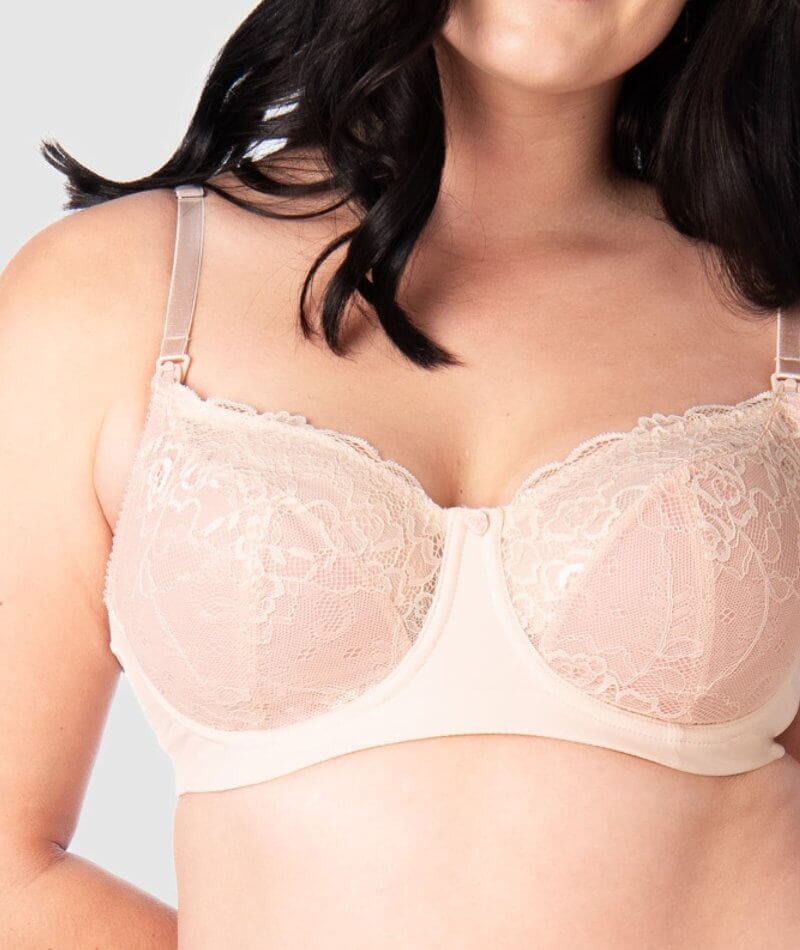 Hotmilk Temptation Maternity & Nursing Bra - Powder - Curvy Bras