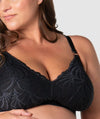 Hotmilk Warrior 2.0 Multifit Wire-Free Nursing Bra - Black Bras