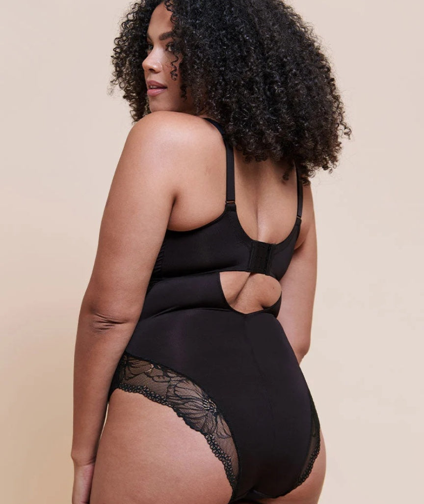 Curvy Kate Boost Lace Padded Balcony Body - Black